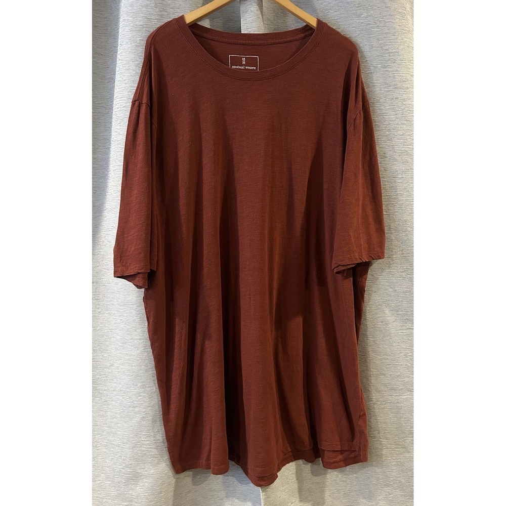 2 Mutual Weave Mens T-shirt Cotton‎ Size 4XLT